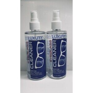 2x Luxury Eyeglass Cleaner Spray 8.4 oz Anti-Reflective Glass, 2 Pack New Sealed